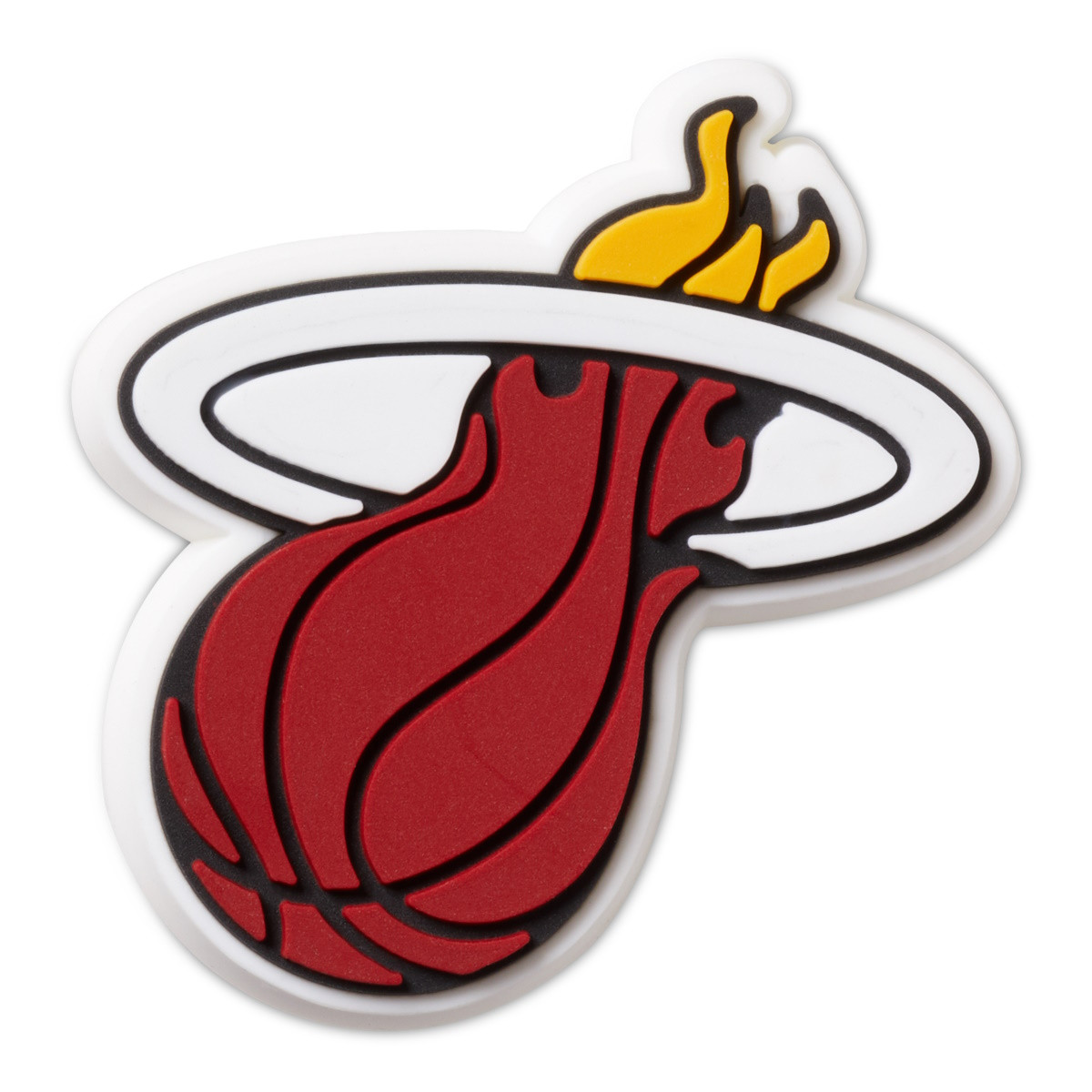 Jibbitz Crocs NBA Miami Heat Logo - imagine 6